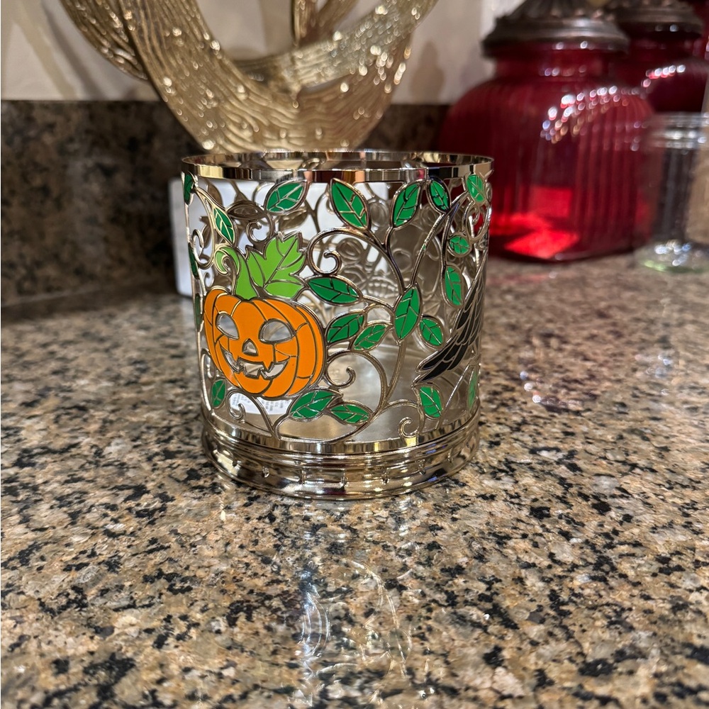 Halloween Bath & Body Works Candle Holder